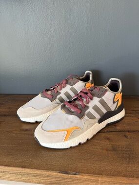 Adidas Nite Jogger Men’s Sneakers - Clear Granite Gold